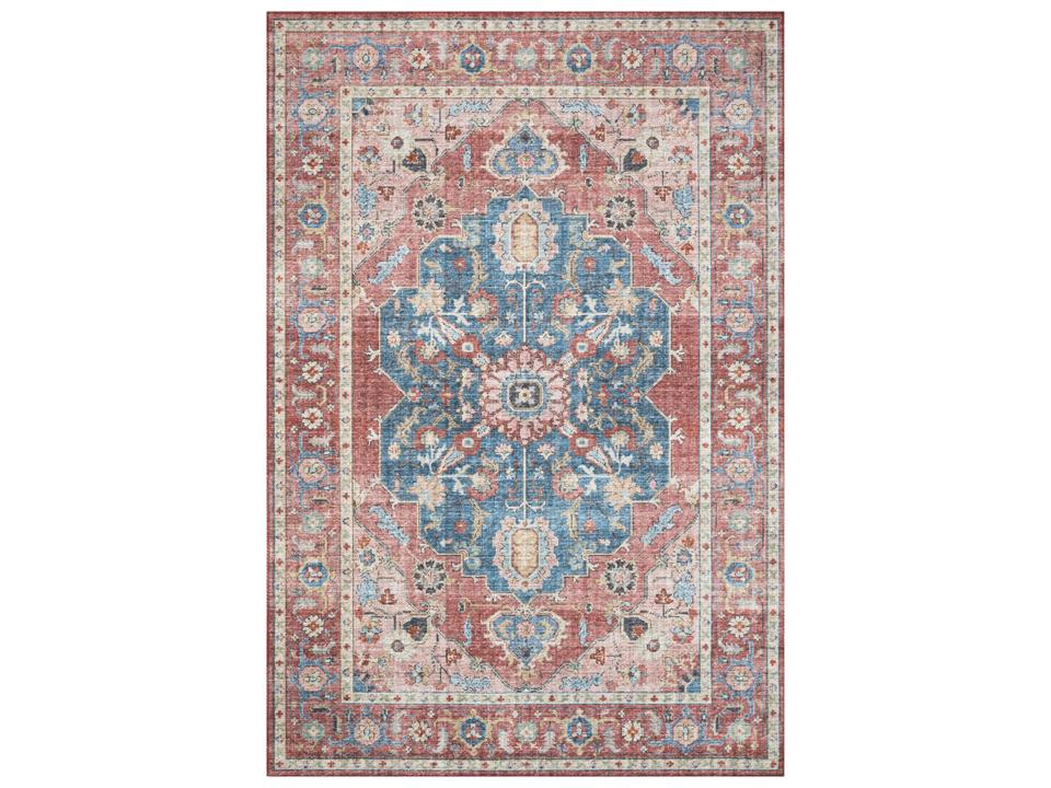 Skye Collection Bordered Area Rug