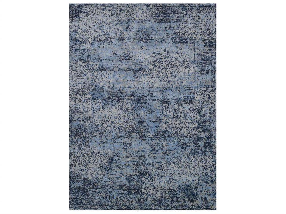 Viera Area Rug in Light Blue and Grey