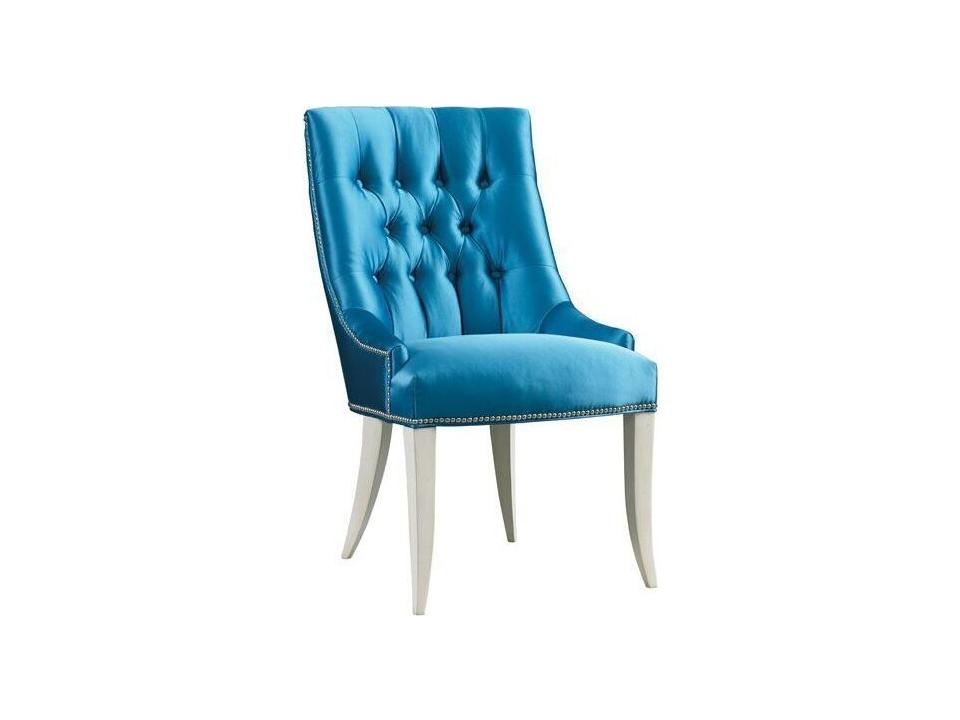 Ally Court Upholstered Dining Armchair in Fabric with Antique Walnut Finish