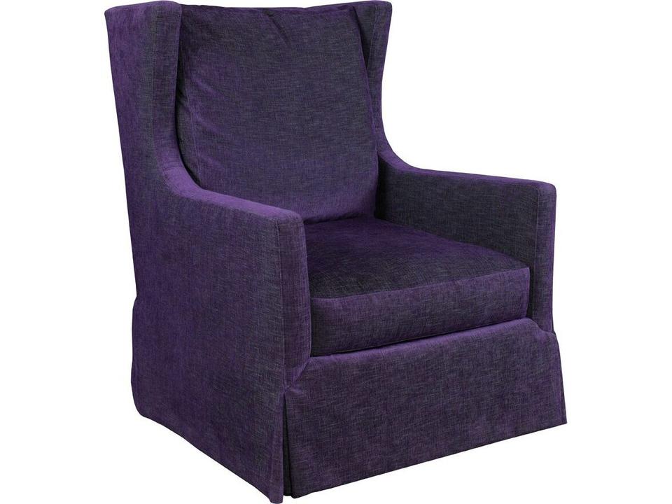for Hickory White Custom Line Fabric Swivel Accent Chair