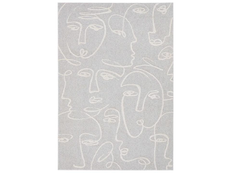 Faces Graphic Area Rug