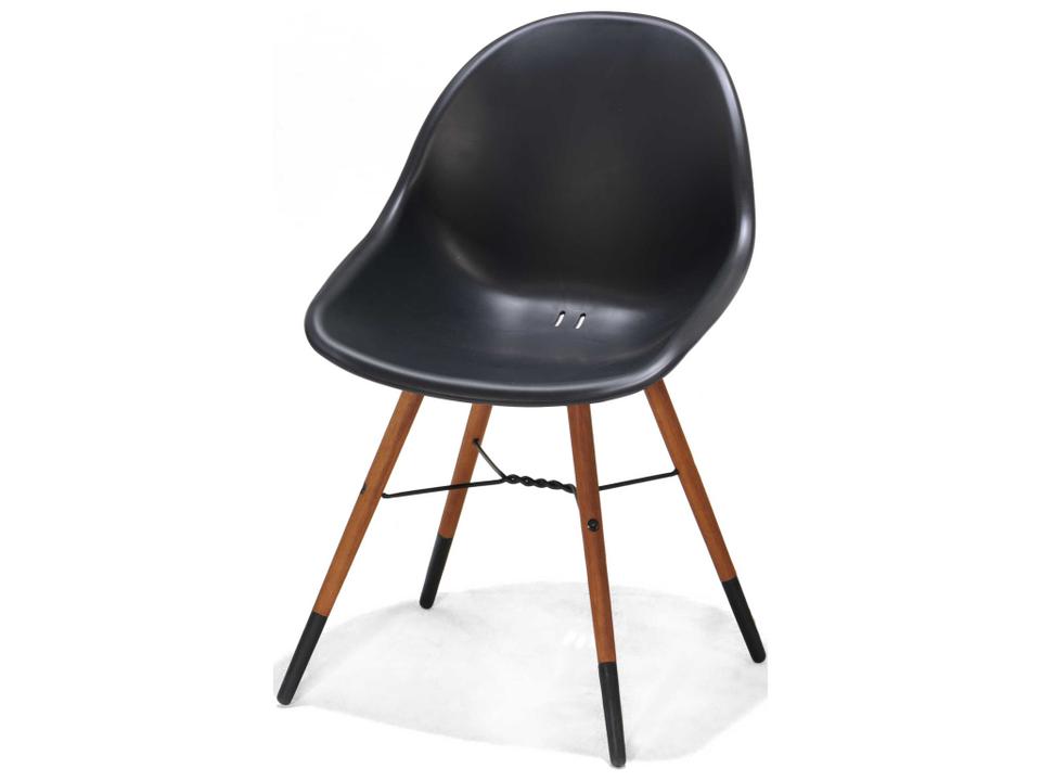 Chamonix Black Resin Dining Chair Set of 4
