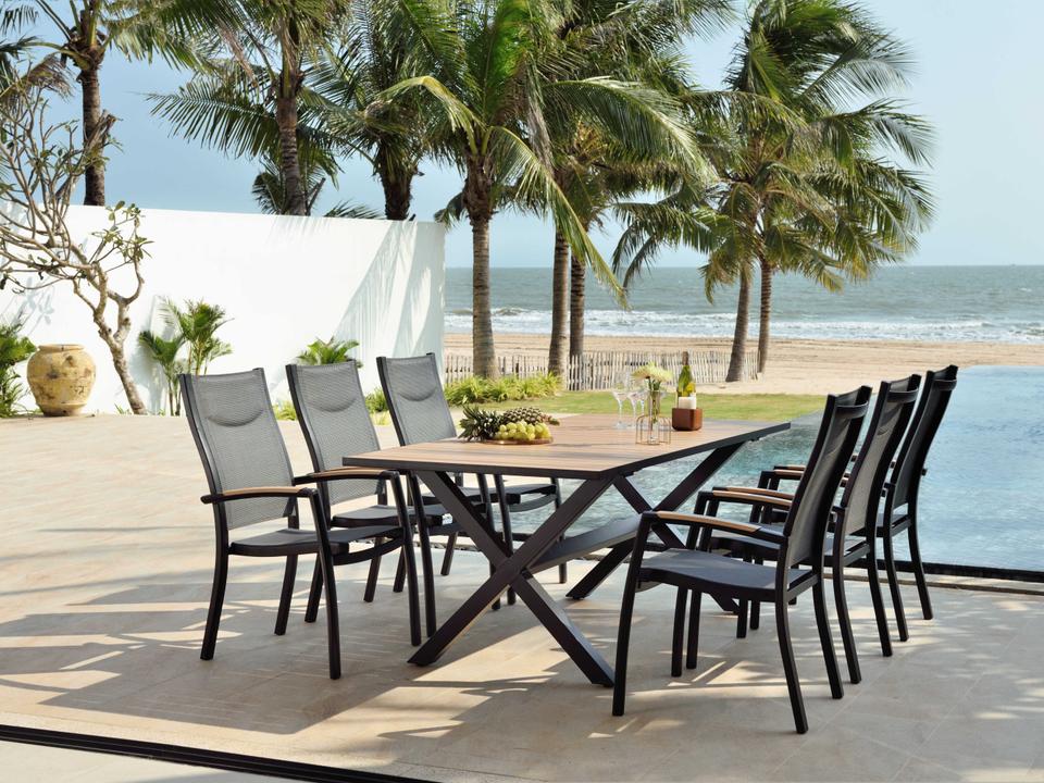 Panama Aluminum Dining Set