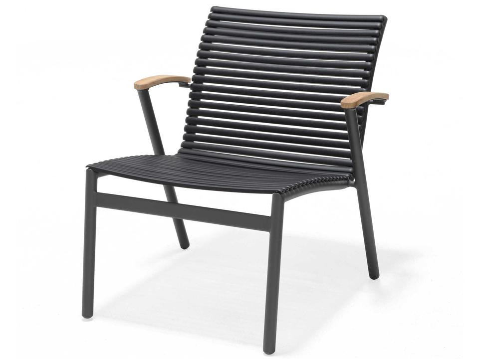 Batman Black Aluminum Metal Lounge Chair Set of 2