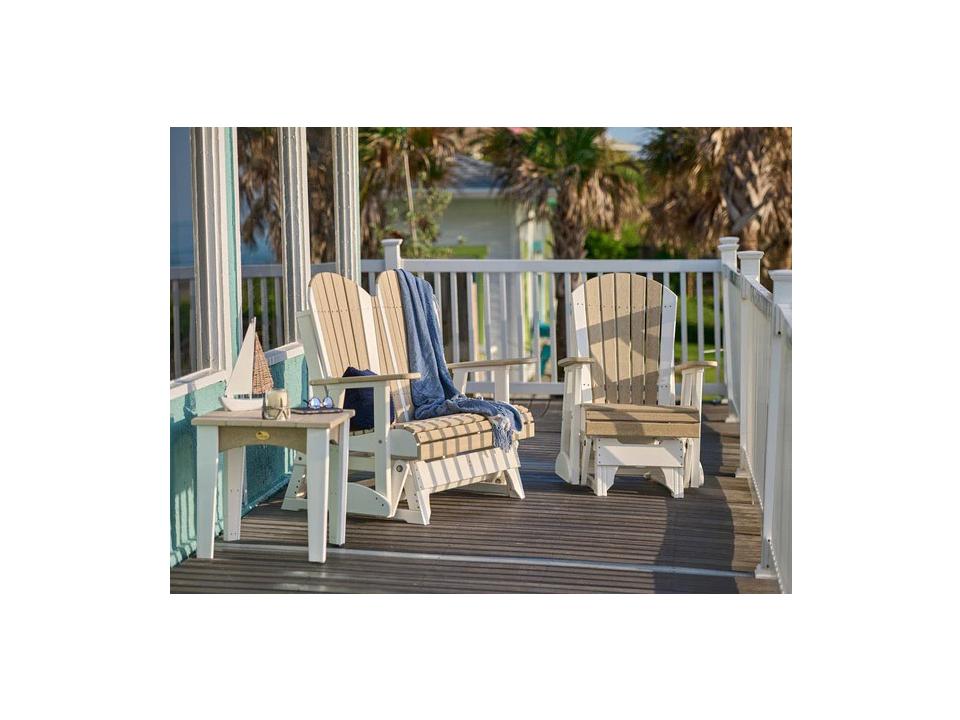 Adirondack Recycled Plastic Outdoor Lounge Set