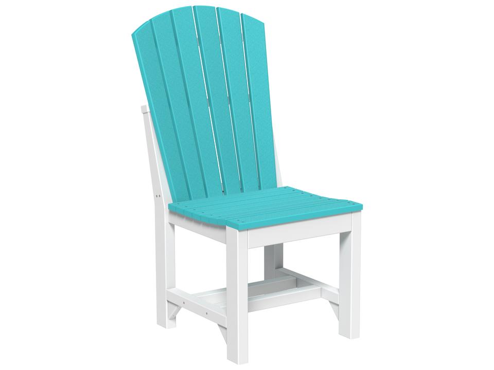 Adirondack Dining Side Chair Recycled Plastic Outdoor