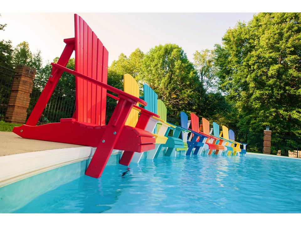 Recycled Plastic Outdoor Patio Lounge Set