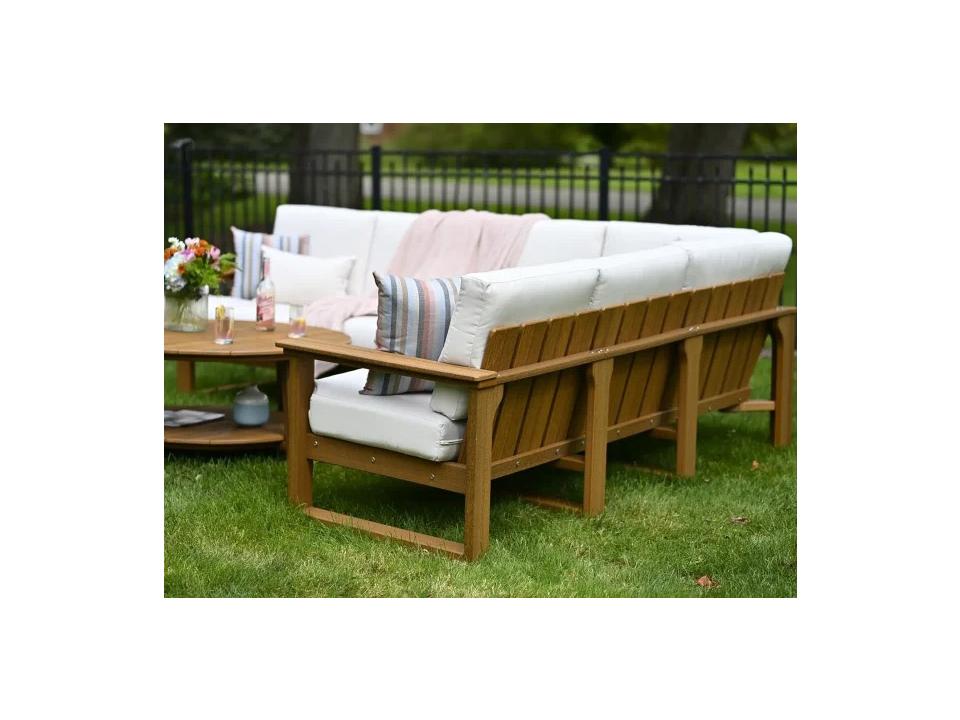 Lanai Recycled Plastic Cushion Outdoor Patio Lounge Set