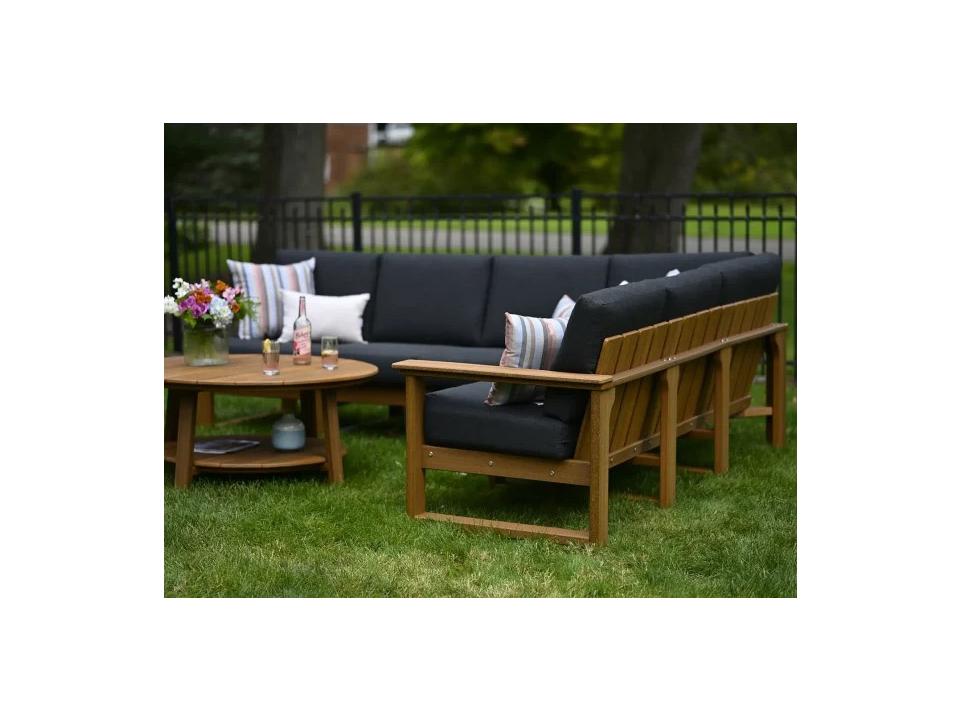 Lanai Recycled Plastic Cushion Patio Lounge Set