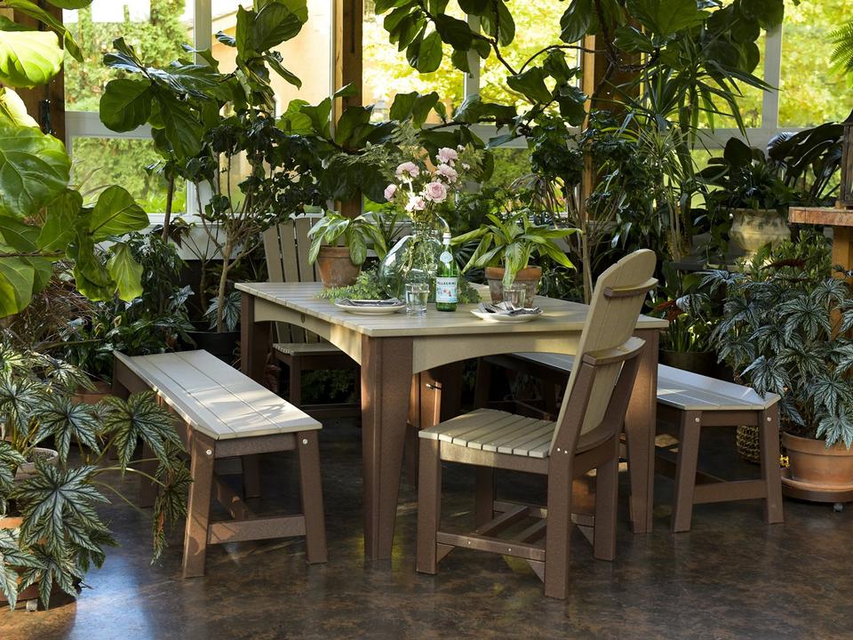 Recycled Plastic Outdoor Dining Set
