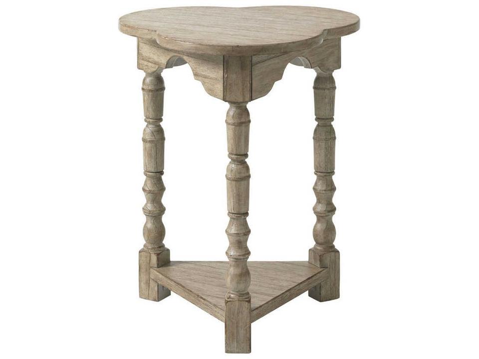 Twilight Bay Bailey Driftwood End Table with Shelf