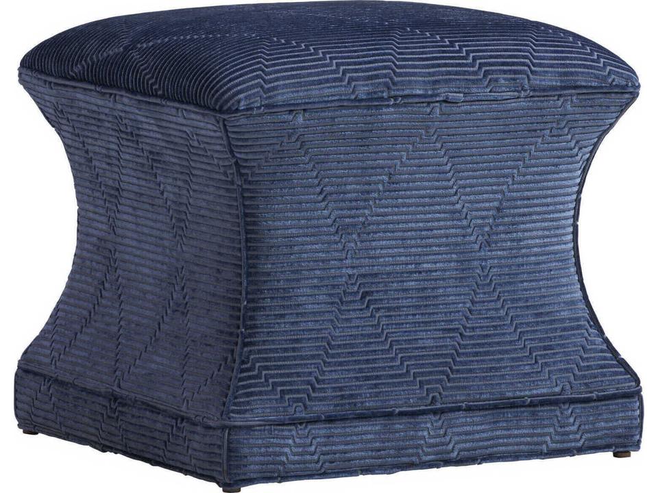 Carlyle Upholstered Ottoman with Tight Seat Design