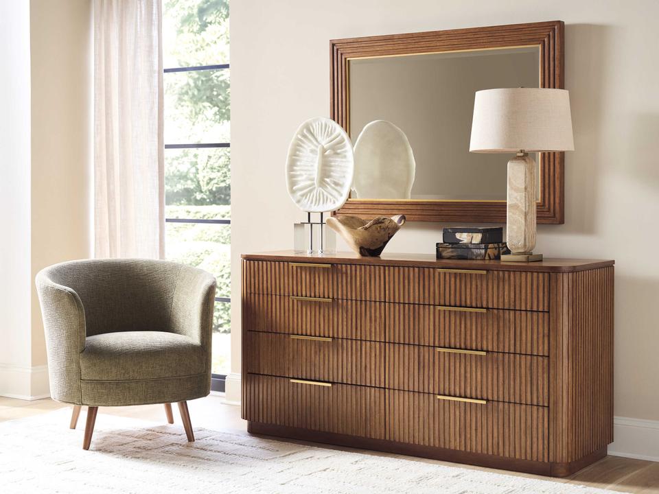 La Costa Bedroom Set Mirror Dresser & Chair