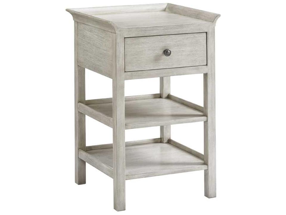 Oyster Bay Pellham Night Table with 1 Drawer and 2 Shelves
