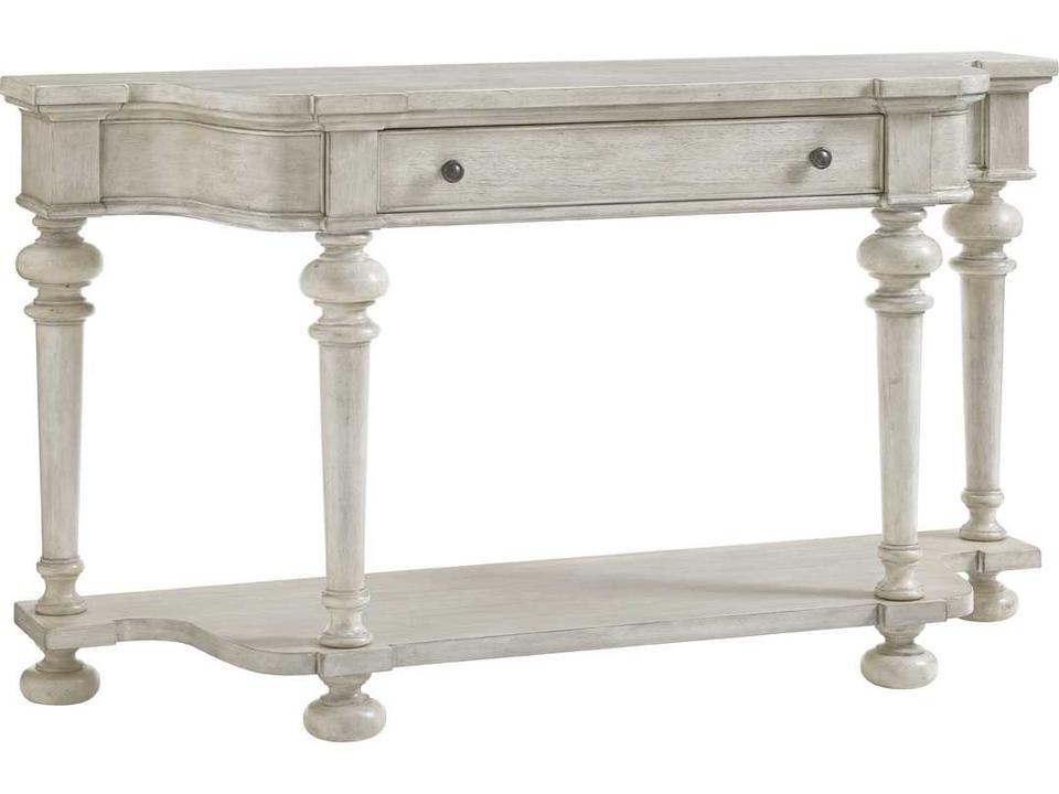 Oyster Bay Timber Point Sideboard in Light Oyster Shell Finish