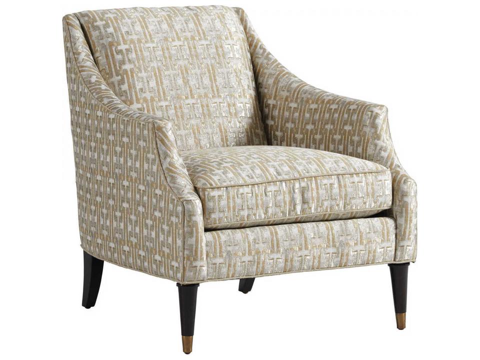 Carlyle Fabric Accent Chair Transitional Upholstered