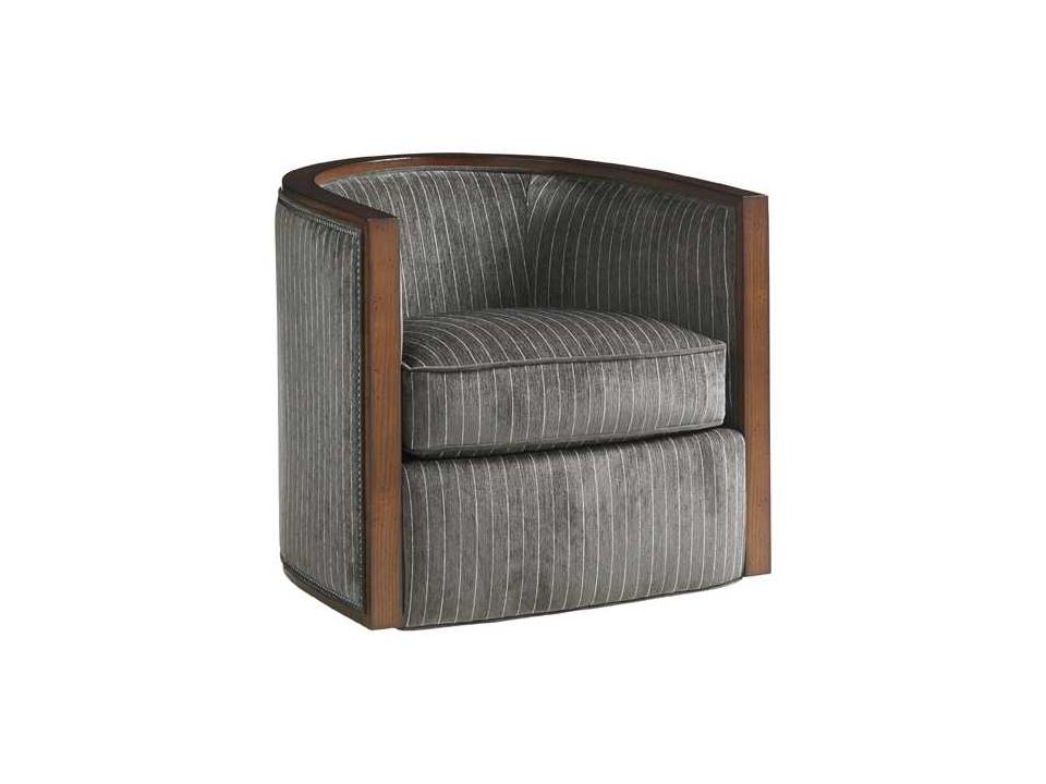Carrera Swivel Upholstered Accent Chair