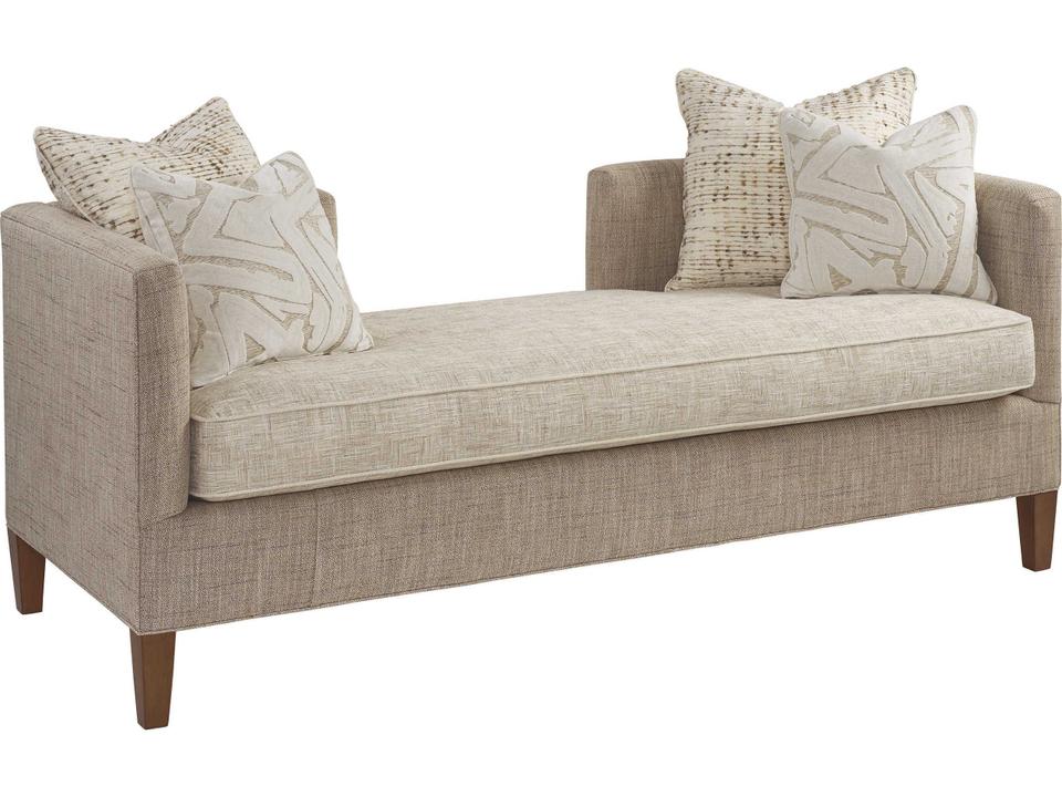 La Costa Sebastian 2-Seat Upholstered Settee in Beige