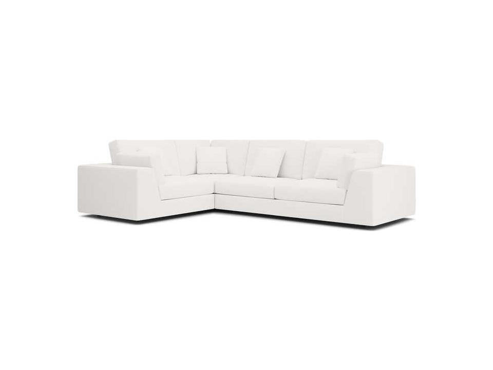 Luxcor Modluxe Vera Modular Sofa Set 07 in Chalk Fabric