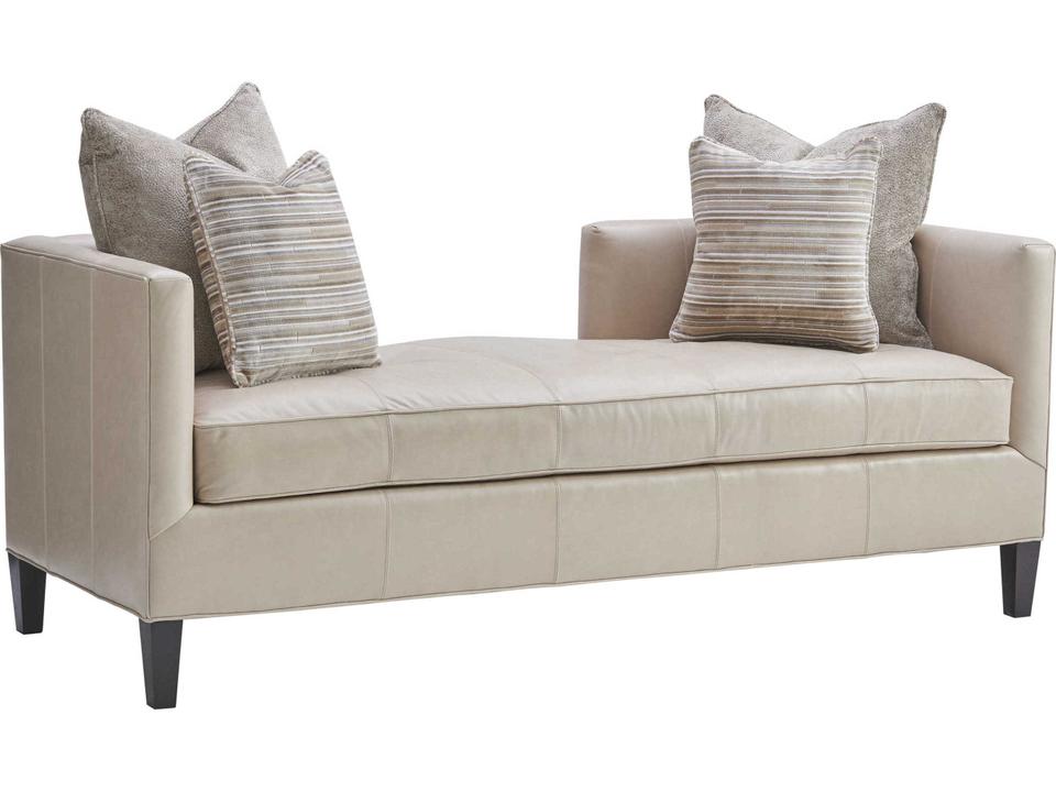 Leather Sebastian Accent Bench