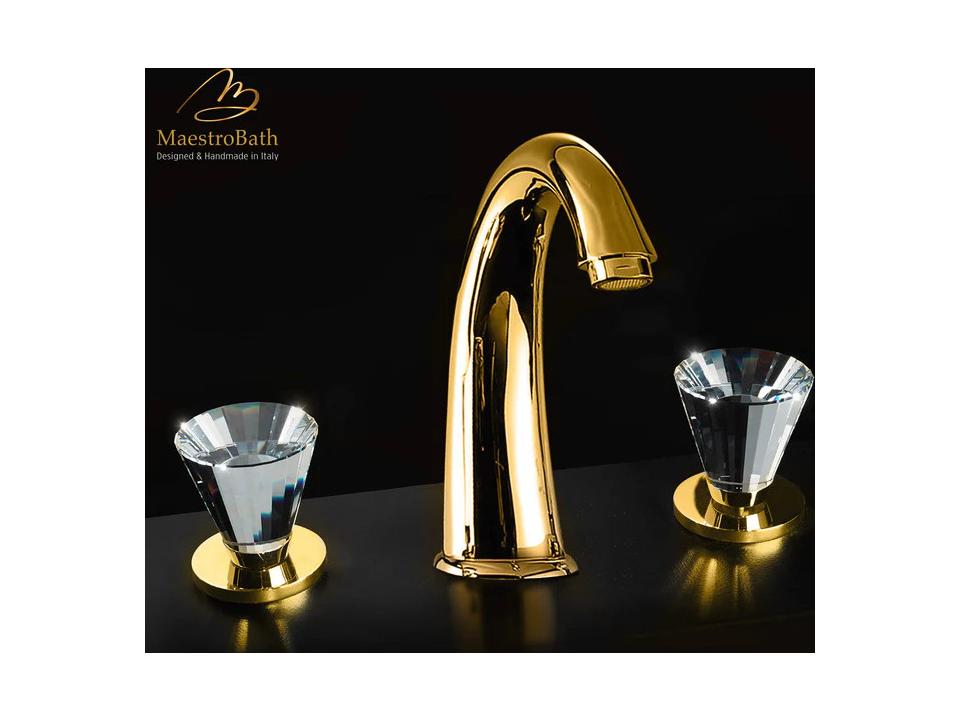 Incanto 3-Hole Luxury Bathroom Faucet