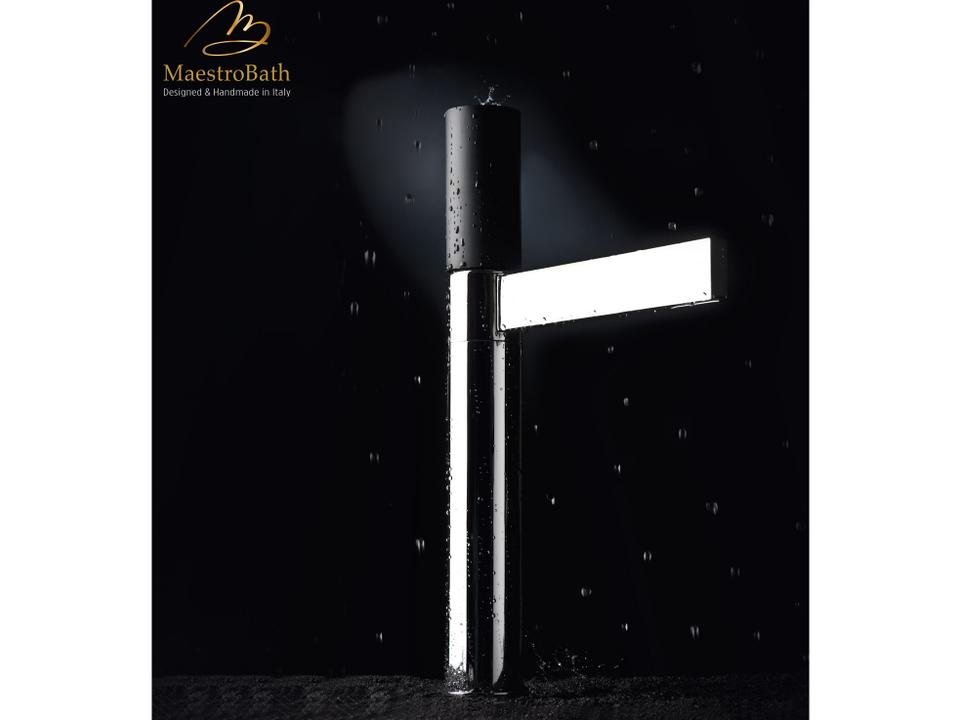 Fulgora Bathroom Faucet  Polished Chrome  Without Pop-Up Drain