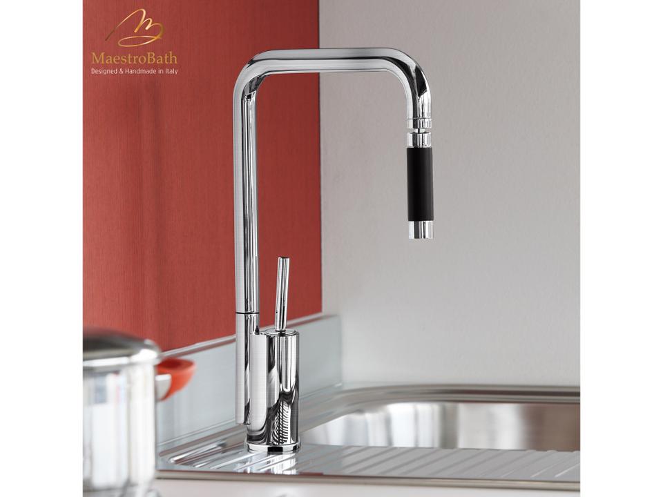 Sublimia Bendable Faucet  Brushed Nickel