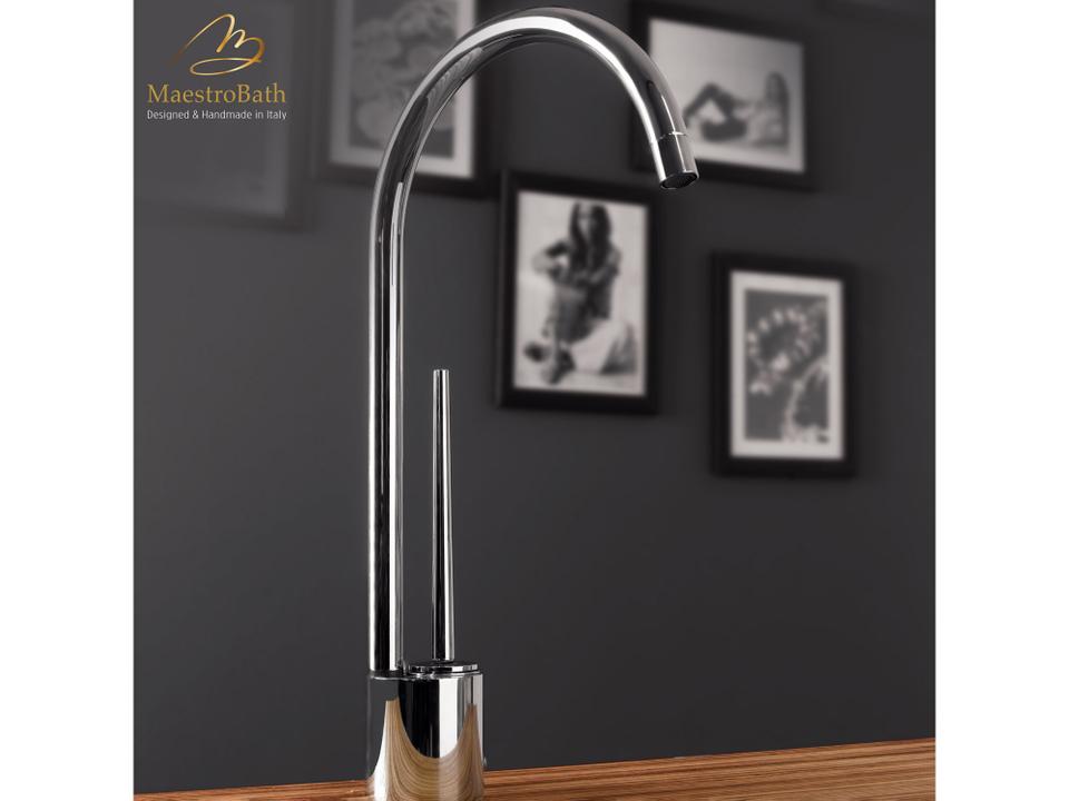 Quintessa Tropic Mod Faucet  Chrome