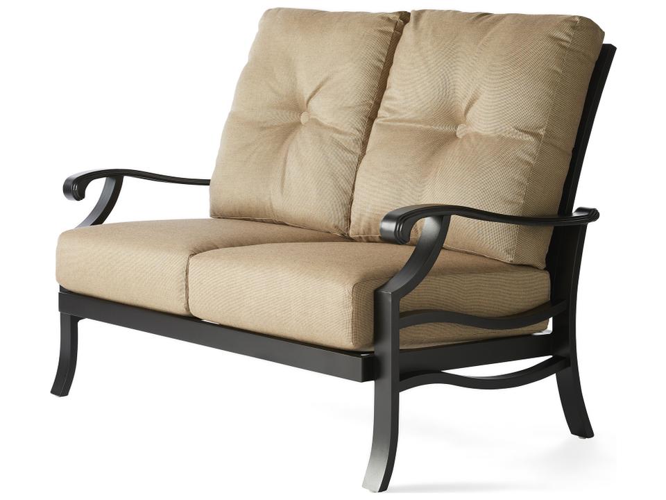 Anthem Outdoor Cushion Loveseat with Aluminum Frame