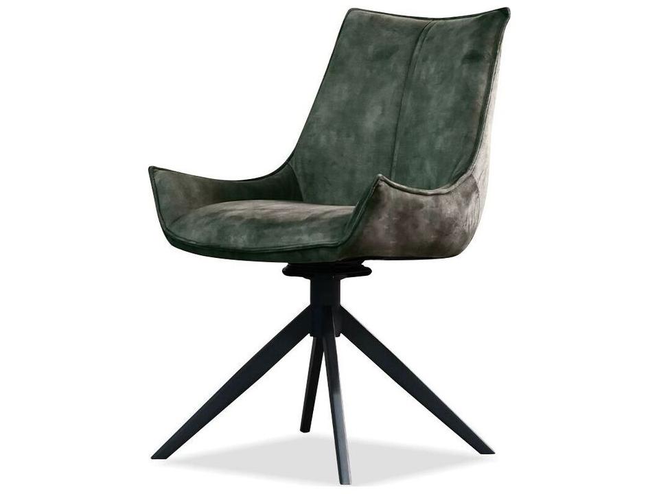 Giulia Black Upholstered Armless Dining Chair Set of 2