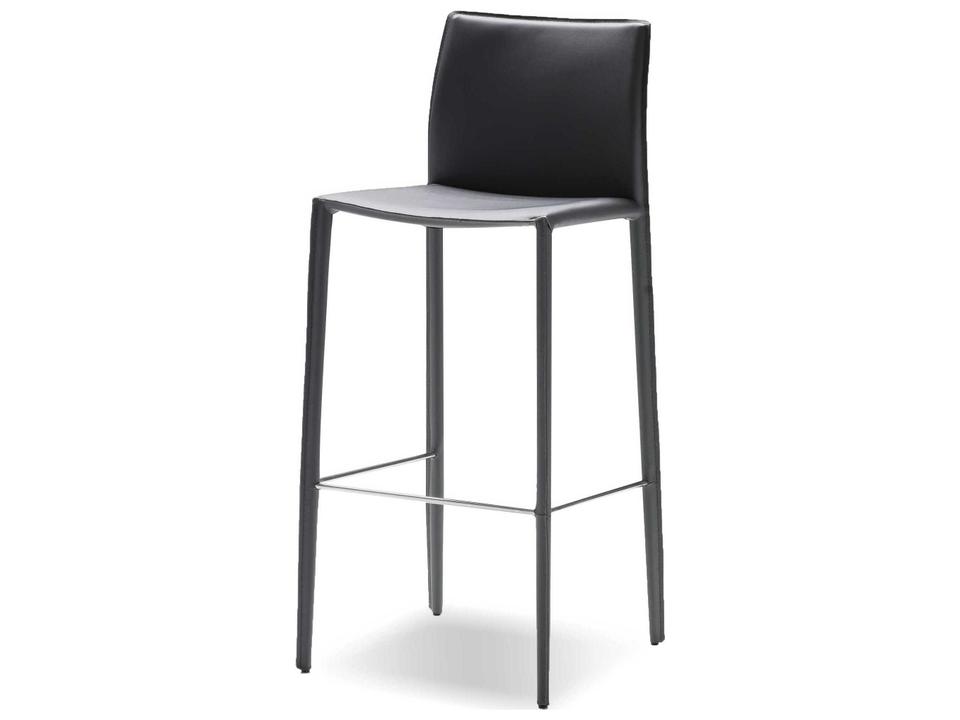 Zak Leather Counter Stool
