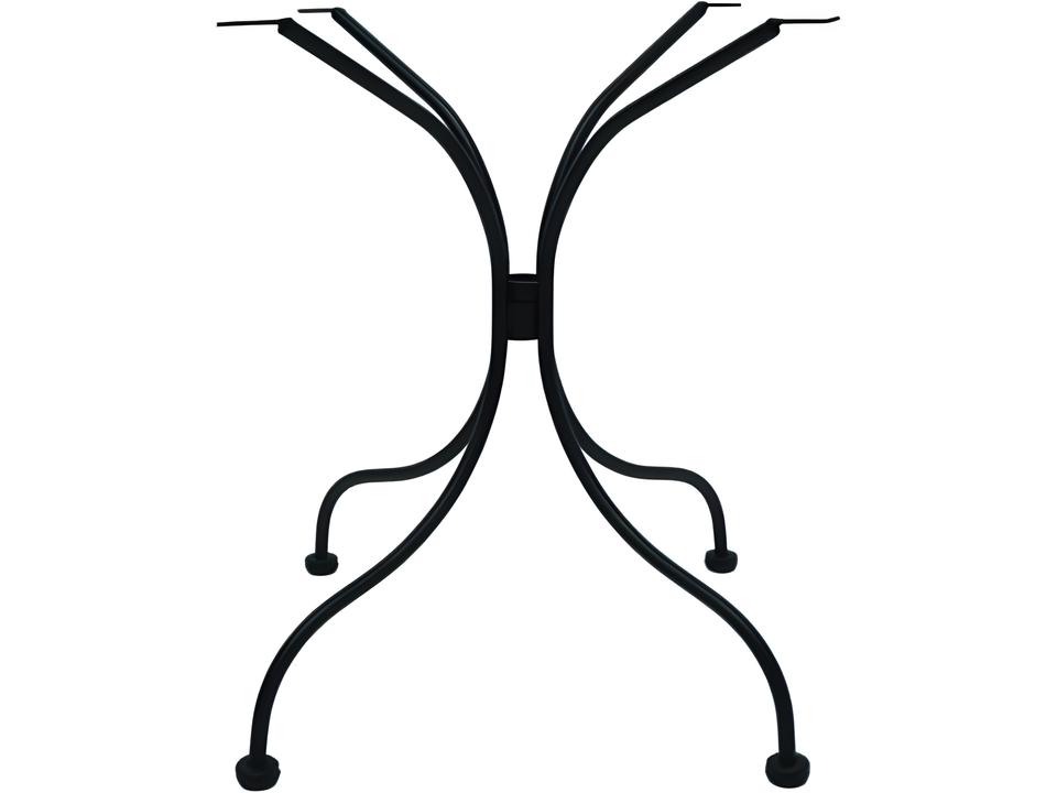 Wrought Iron Butterfly Leg Outdoor Dining Table Base