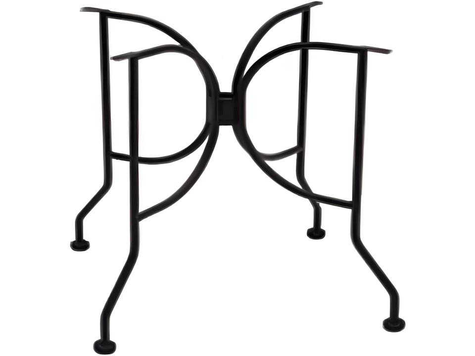 Wrought Iron Butterfly Outdoor Dining Table Base