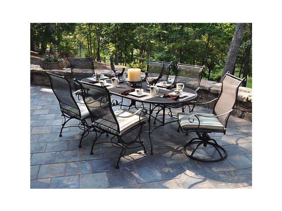 Alexandria Wrought Iron Dining Set