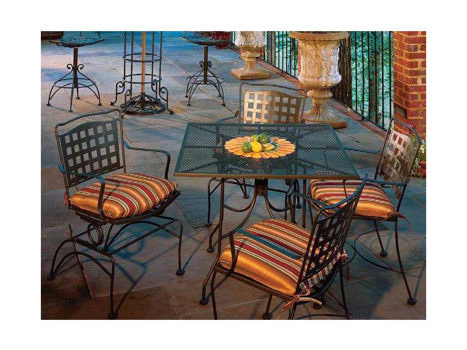 Vera Cruz Wrought Iron Dining Set