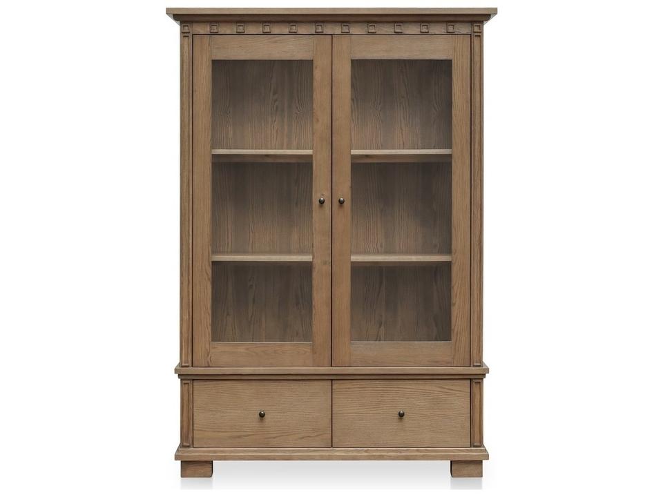 Lillian Ash Wood Brown Display Cabinet