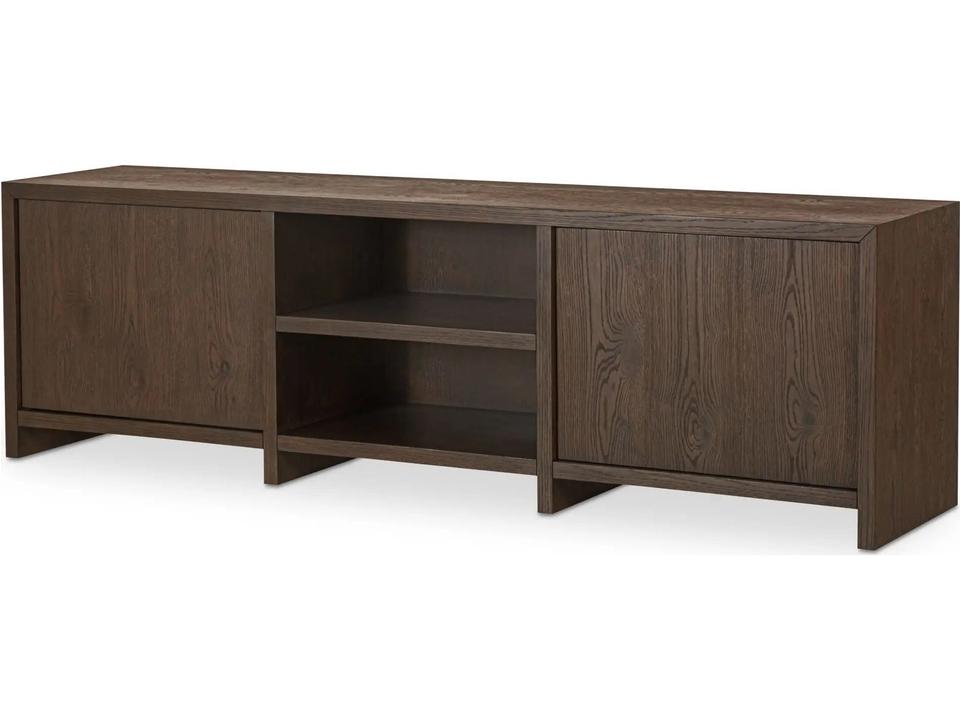 Jenson 79" Oak Wood Brown Media Console