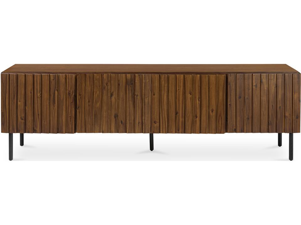 Lincoln Brown 74" Media Cabinet