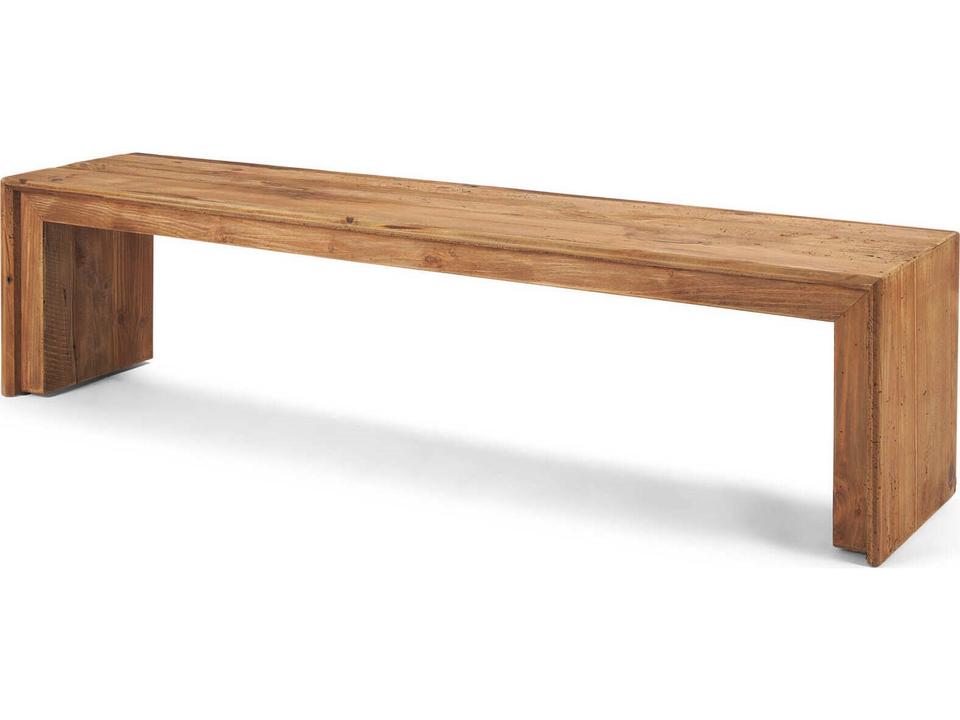 Tahira Rectangular Recycled Wooden Bench