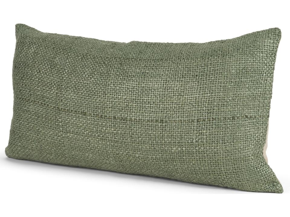 Lowen 14x26 Silver Sage Woven Decorative Pillow