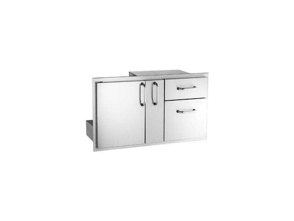 Select 36-Inch Access Door with Platter Storage and Double Drawer