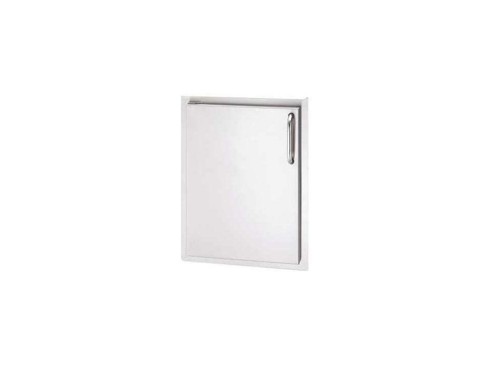 Select Single Door with Dual Drawers Left Hinge Stainless Steel