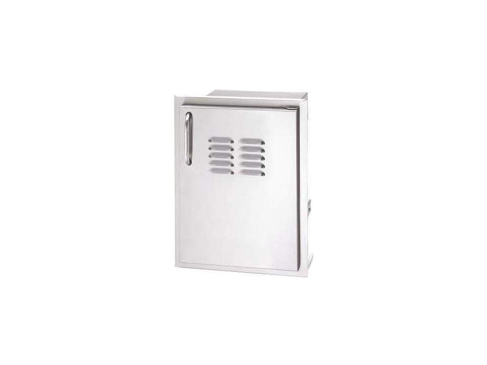 Select Single Access Door with Tank Tray Louvers Right Hinge