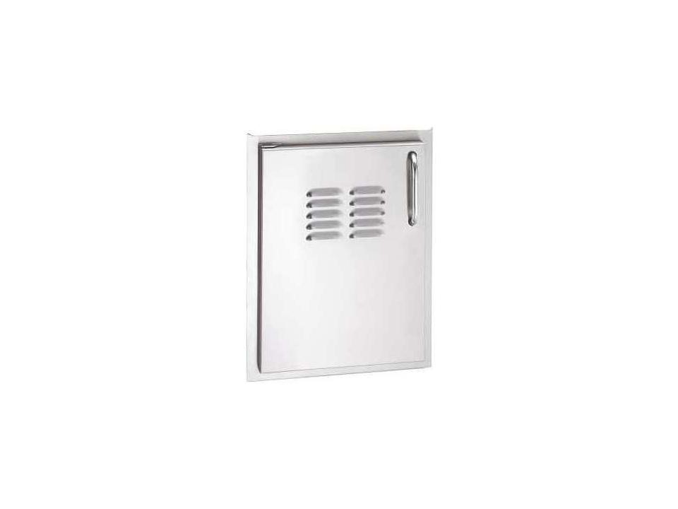 Select Single Access Door with Louvers Left Hinge