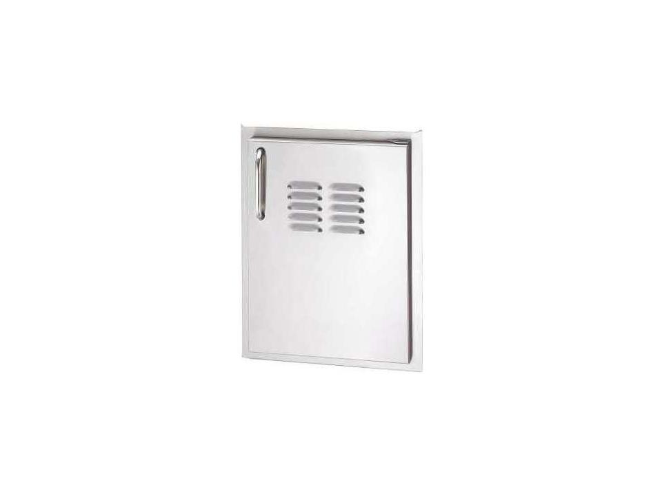 Select Single Access Door with Louvers Right Hinge