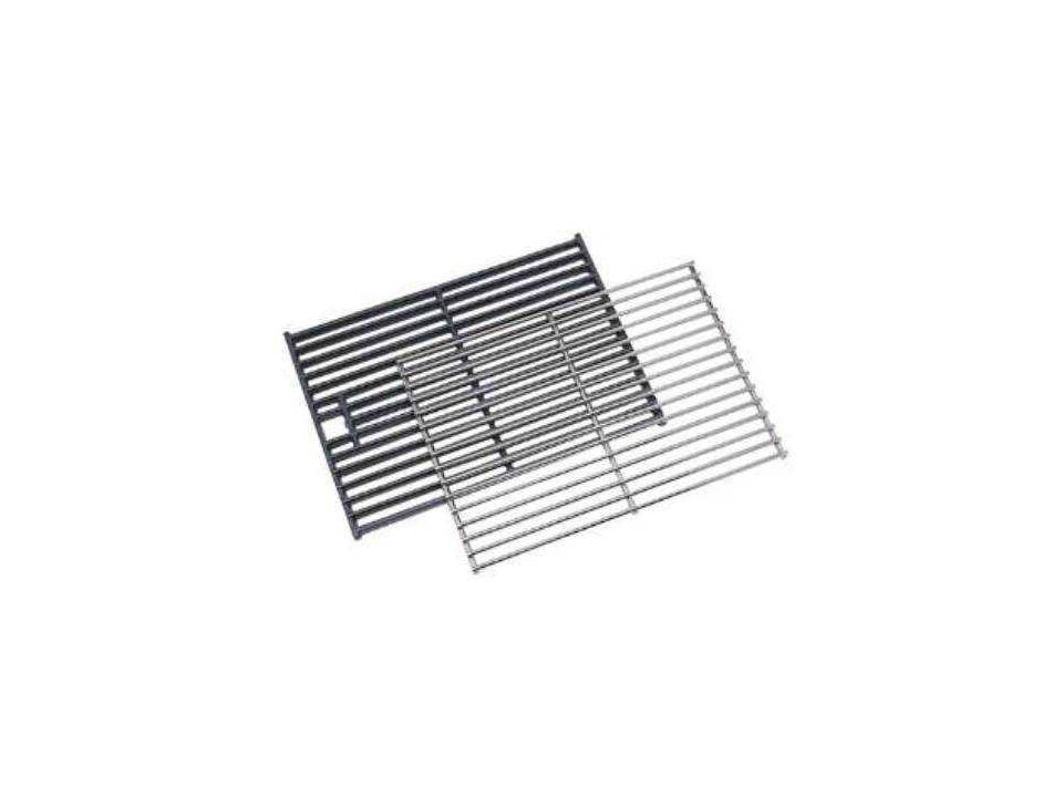 Set of 2 Porcelain Steel Grill Rods