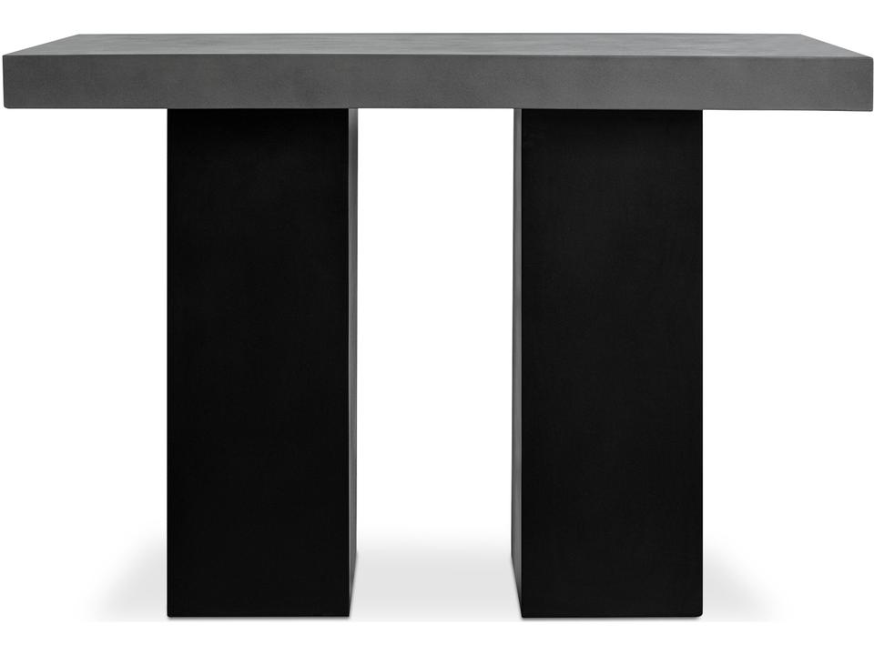 Lithic Bar Table Dark Grey