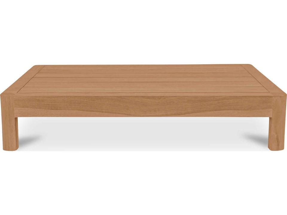 Enzo Natural Teak Rectangular End Table