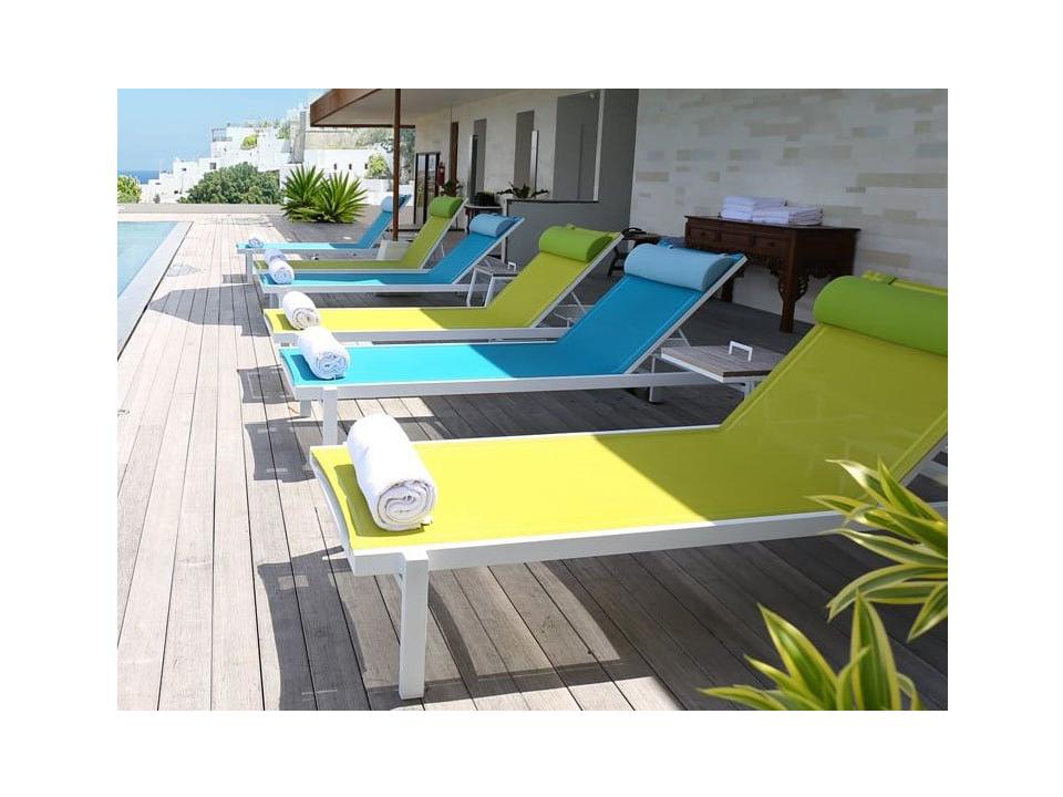 MamaGreen Allux Aluminum Outdoor Patio Lounge Set