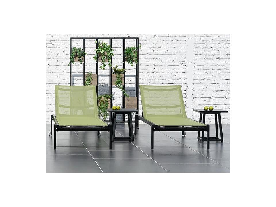 MamaGreen Allux Aluminum Patio Lounge Set